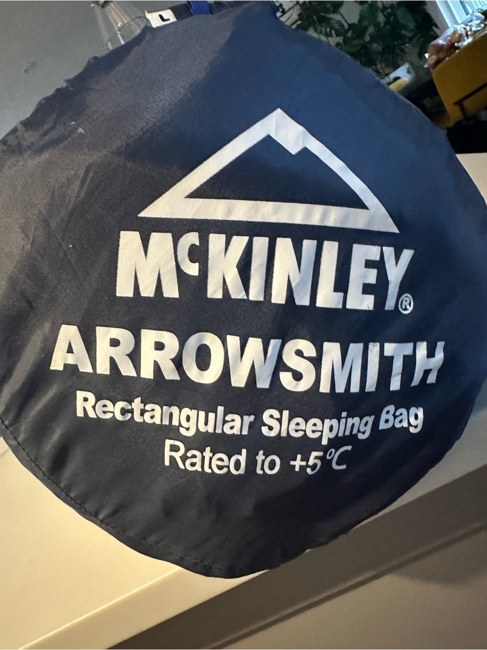 Arrowsmith Rectangular Sleeping Bag – Navy Blue